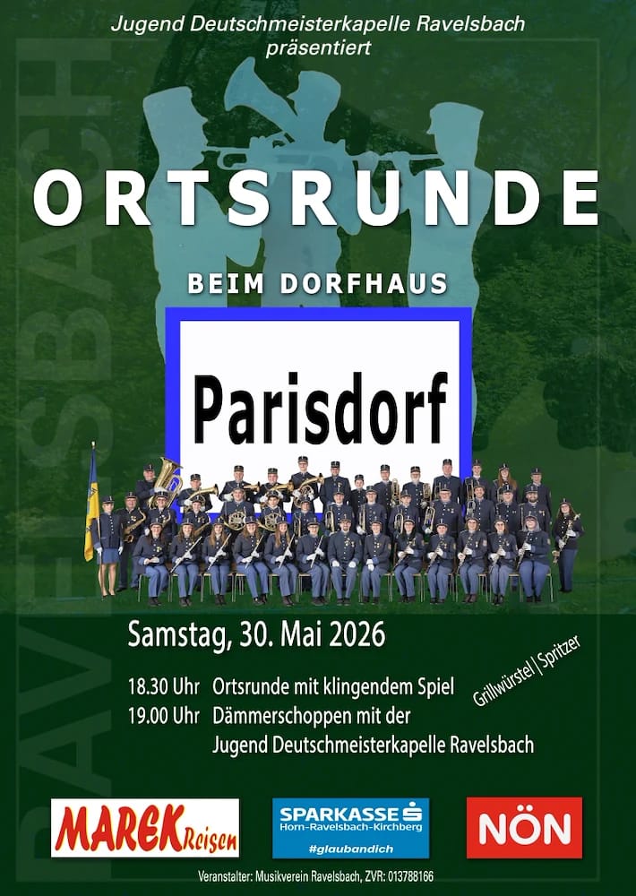 Mehr über den Artikel erfahren Ortsrunde in Parisdorf